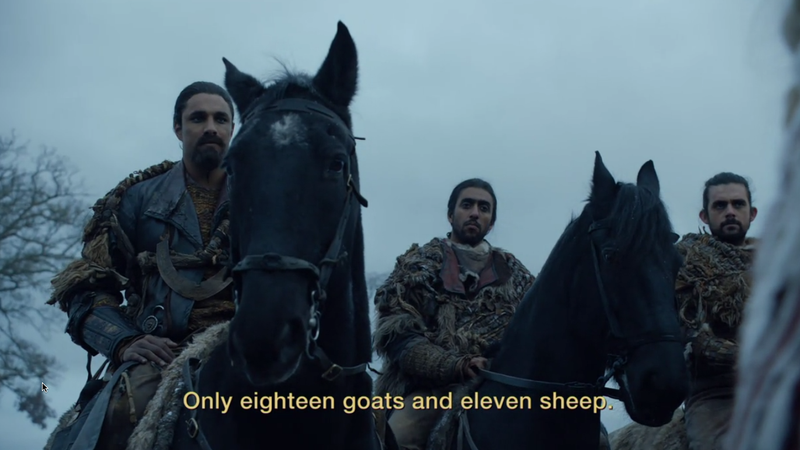 Only 18 goats and 11 sheep, huh?